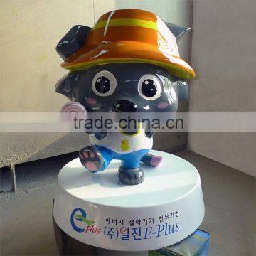 fiberglass cartoon sculptures decorations