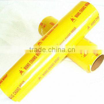 plastic cling film ,PVC film for food wrap film from wangjiang