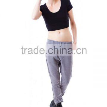 2014 latest fashion women's pants with suspenders