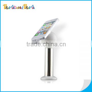 Dummy phone display stand with retractable pull box recoiller