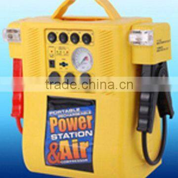 Factory selling portable 3 in 1 jumpstarter with air compressor ce/rohs