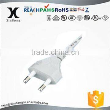 2.5A,250V Korea KSC 2pins plug power cord