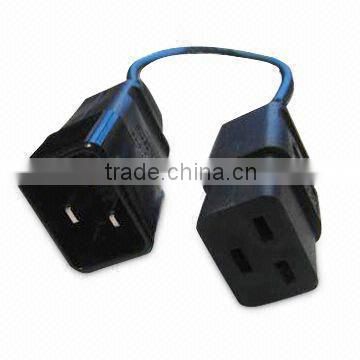 IEC 60320 C19 to C20 connector power cords