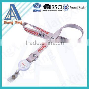 Wholesale custom branded printed badge holder lanyard