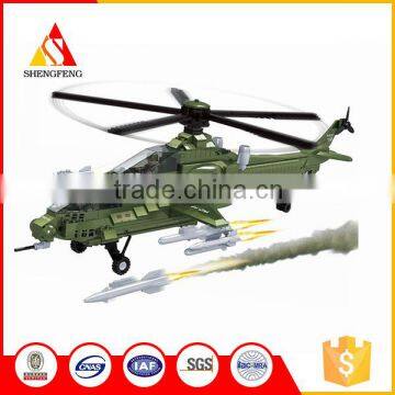 Kindergarten military 482PCS air force helicopter big blocks toys