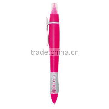 Color Twin-Write Pen/Highlighter-Pink Side