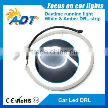 DC12v car LED flexible strip light, daytime running light, 60CM DRL turn light