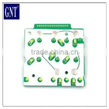 PC-6 Monitor Button Lamp Plate Excavator Spare Parts