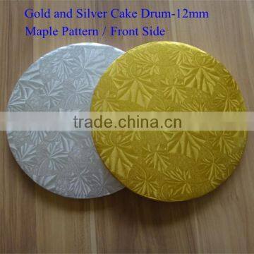 12mm paper cake drum paper board for cake