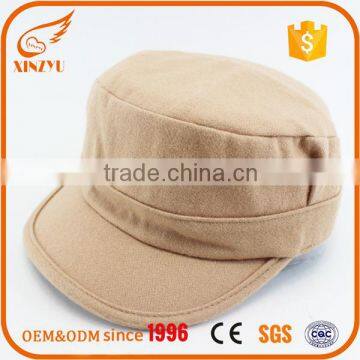 Customized india military wool army cap fashion khaki grey army caps