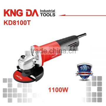 2015 new model KD8100T 1100W 4"angle grinder diamond polishing pad commercial spice grinder