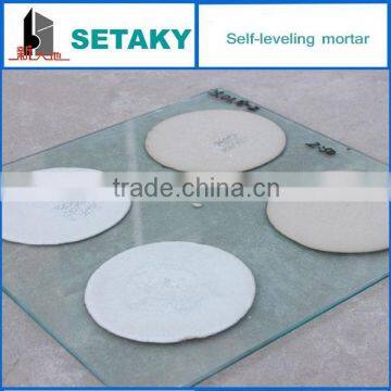 self-leveling mortars for plastic floors