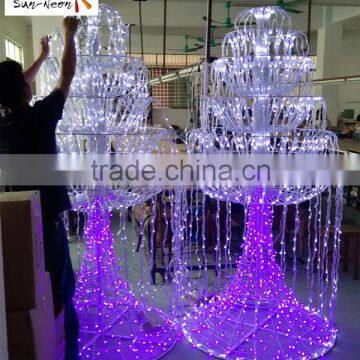 Elegant Beautiful Glrious Fountains Light Holiday Time Outdoor Decoration Led Light Led Lights Supplier's Choice photo-4