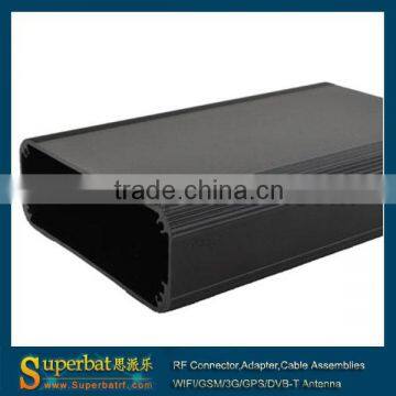 Aluminum Project Box black aluminum extruded enclosure