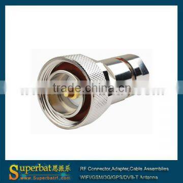 7/16 Din Clamp Plug for Corrugated copper 1/2''cable 7/16 din adapter