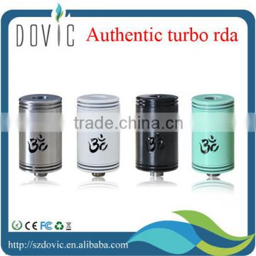 Crazy selling Authentic turbo rda fan atomizer/turbo rda atomizer in best quality