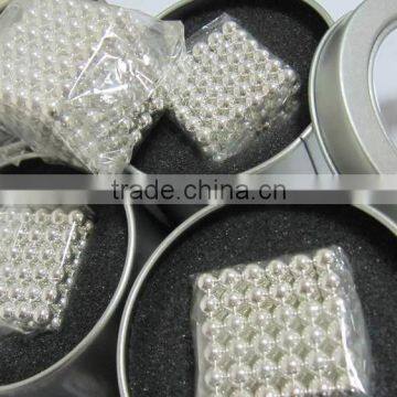 Silvery Color Neodymium 5mm Magnetic Ball for Toy