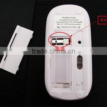 USB Optical Wireless Mouse 2.4G Receiver Super Slim Computer Mouse Quality Choice photo-3