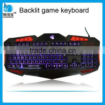 Trade Assurance factory wired gaming usb led backlight keyboard