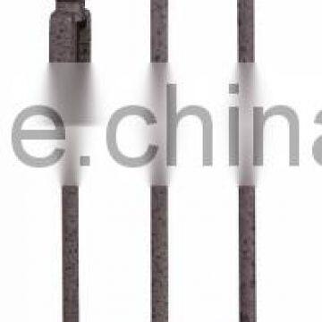 1024-27 Great for Urban Styles of Decor Light Your Home in Style With This Three-light Ndustrial Cage Rust Metal Floor Lamp photo-4