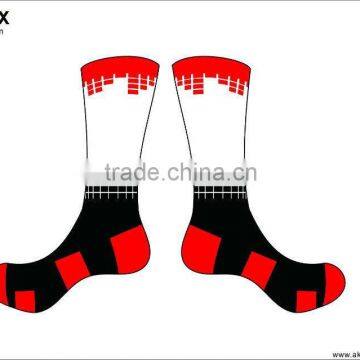 factory supply high quality mens sublimation athletic socks