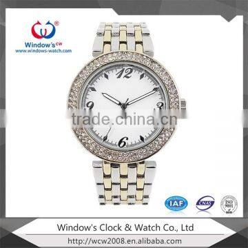 slim stone quartz watch