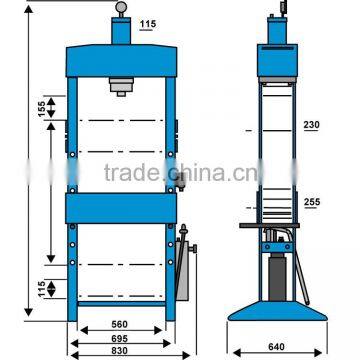 Hydraulic Workshop Presses - KNWP 30 M Ideal for Craft Shops, Schools and Training Facilities photo-2