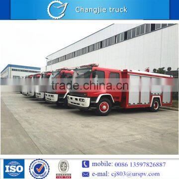 High quality for export 8000L water tank fire fighting truck