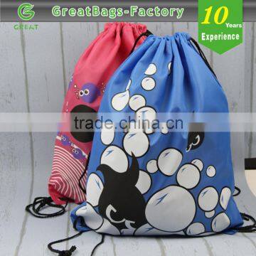 Lead Free Practical Recyclable Drawstring Bag/heavy duty cotton canvas drawstring backpack