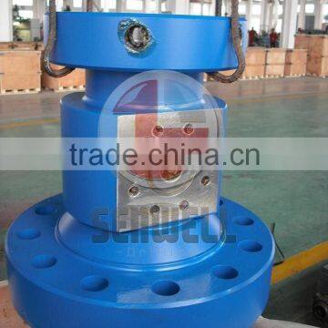 Oil mining casing head