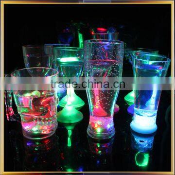 Popular liquid activate colorful led drink/beer cup for bar and party