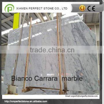 Carrara white marble slab