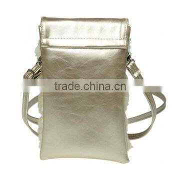 Canvas small leather cell phone shoulder bags Shenzhen 18 Years Factory