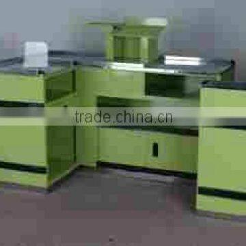 checkout counter for supermarket