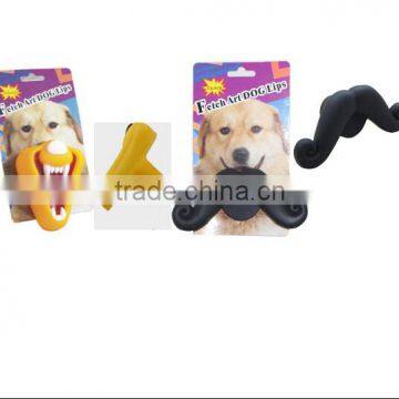 funny PVC material false teeth toy