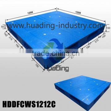 Heavy Duty Standard Size HDPE Plastic Pallet for Industrial In China 1200x1200