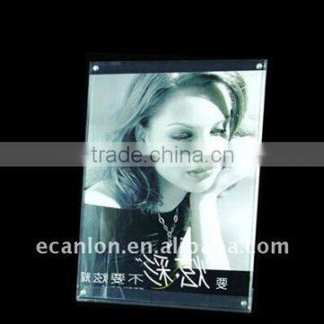 add photo frame /4x6 acrylic frames wholesale/bulk picture frames