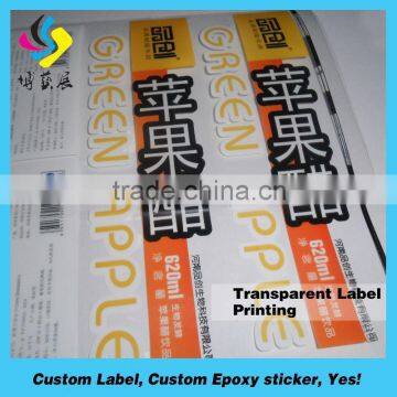 High Quality Self Adhesive a3 Transparent Sticker Paper
