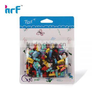 Mini eraser of types shape