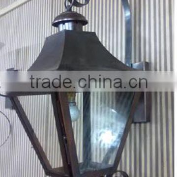 Iron and Glass Hanging Lantern