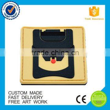 Customized high quality promotion pvc patch for garments