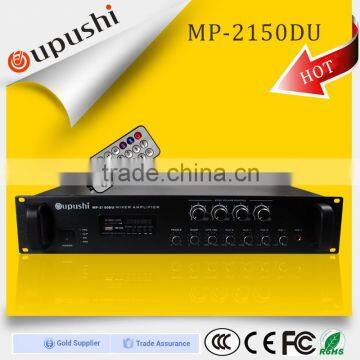 Oupushi 150W Acoustic power amplifier Aux Input FM radio