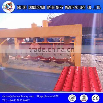 IBR high quality galvanized roofing sheet roll forming machine