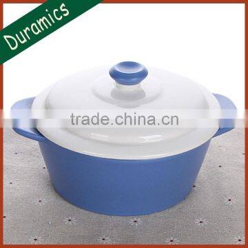 Ceramic Soup Pot With Stock Pot Cover