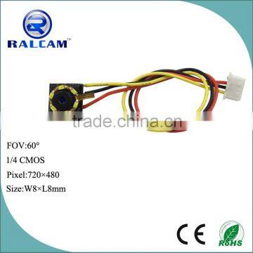 3cm-5cm Focusing Length High Resolution 8mm*8mm Size Mini Camera Module photo-4