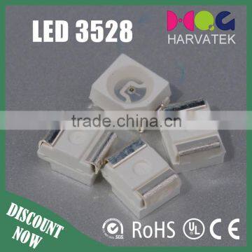 High bright 30mA plcc-2 package top view epistar chip yellow led 3528 datasheet