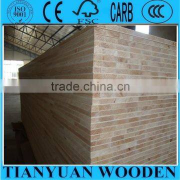 Furniture Grade BlockBoard/E1 glue furniture core-board Block Board For Door