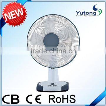 16" luminous air fan with round base design