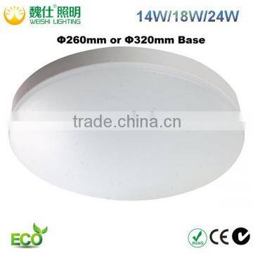 14W/18W/24W LED Suspended Ceiling Light PCB, LED Oyster Light Frosted Cover CE RoHS Approved