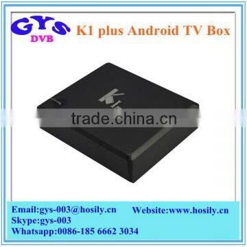 Newest Android5.1 TV Box K1plus 1GB Ram 8GB Flash Quad core KODI pre-installed S905 K1plus TV Box